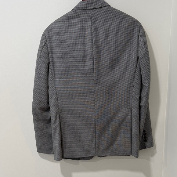 Tommy Hilfiger Gray Checkered Blazer - Picture 2 of 7